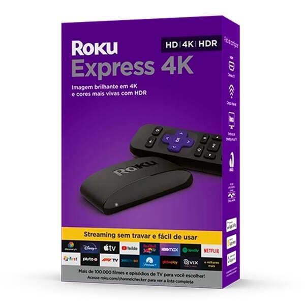 Roku Solutions 2 Go Express Stream 4k - Roku00000901fgr | Leroy Merlin