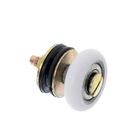 Roldana 1125 Blindada Para Vidros Temperados Box, Janelas E P