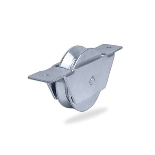 Roldana Canal "v" 3 Pol 76mm Aço 1020 C/ Suporte Aberto C/rol