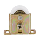 Roldana Côncava Chapa Curva Embutir para Porta de Correr 10kg Aço Polido