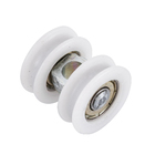 Roldana Côncava Embutir para Porta de Correr 20kg Aço Polido 2 peças