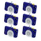 Roldana De Correr Porta Armario Grande - 60 Kg Kit 6 Und