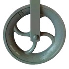 Roldana De Ferro Com Gancho - 180 Kg 18cm