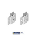 Roldana De Guarda Roupa Roda 40mm Até 35kg C/ Rolamento