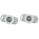 Roldana De Guarda Roupa Roda 40mm Até 35kg C/ Rolamento