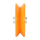 Roldana De Nylon Cantoneira 60mm 2.1/2'' Com Rolamento