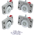 Roldana Deslizante Para Porta De Correr Grande 60 Kg 4 Pças