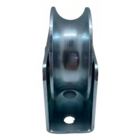 Roldana Em Aço 3" Canal (u) Com Suporte E Rolamento Joce