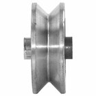 Roldana Ferro Maciça 50mm (2") Para Portão Cantoneira Com Buc