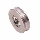 Roldana Ferro Maciça 50mm (2") Para Portão Cantoneira Com Buc