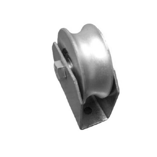 Roldana Ferro Maciça 60mm (2 1/2') Cano 1/2' - Uso Em Portões