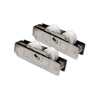 Roldana Gold Inox Dupla P/ Trilho Redondo "u" Porta Rg-r150 S