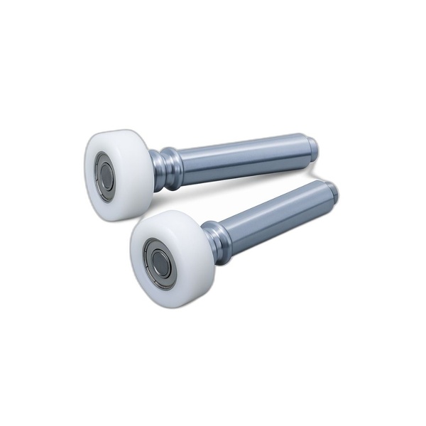 Roldana Guia Lateral 18x48 Nylon C/rolamento Portao Basculant