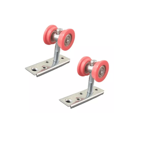 Roldana Guia Trilho Aluminio Stanley 2 Rolamentos Porta C/aba