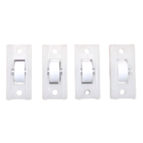 Roldana Linha 25 Rol-227 Em "reta" Para Janelas Portas Alumin