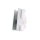 Roldana Linha-30 Baixa "v" S/rolamento Janela Porta Aluminio