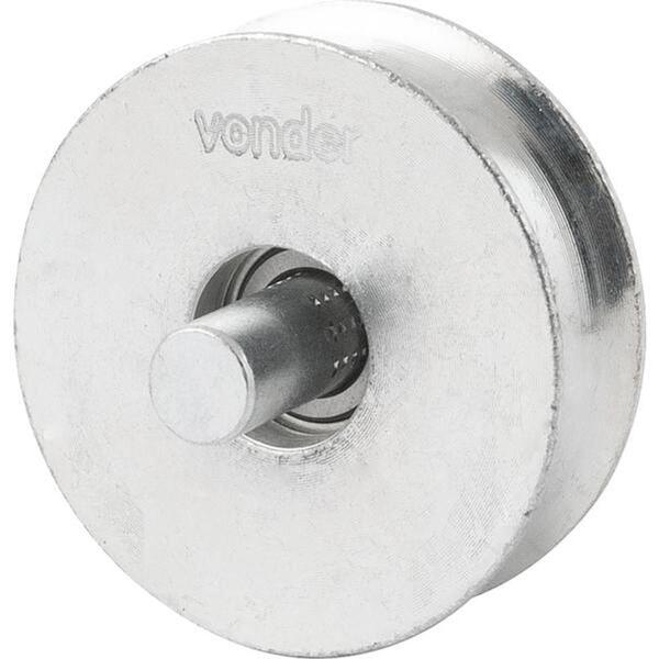 Roldana P/ Portão 2.1/2" Tipo U Aço Zincado R.pino Vonder