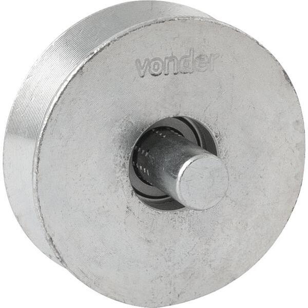 Roldana P/ Portão 2.1/2" Tipo V Aço Zincado R.pino Vonder