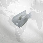 Roldana Para Janelas E Portas L-25 Rol-225 Em "v"  Kit 4 Pcs