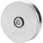 Roldana Para Portão 3" Tipo U Aço Zincado R.bucha - Vonder