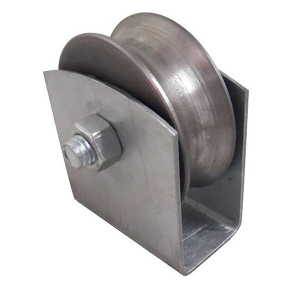 Roldana Para Portão 70mm (tubo) Com Caixa Ff