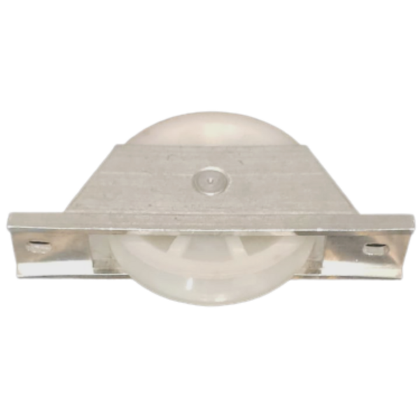 Roldana Portao 60mm Nylon Em "v" 90 Graus Cavalete Aluminio Al