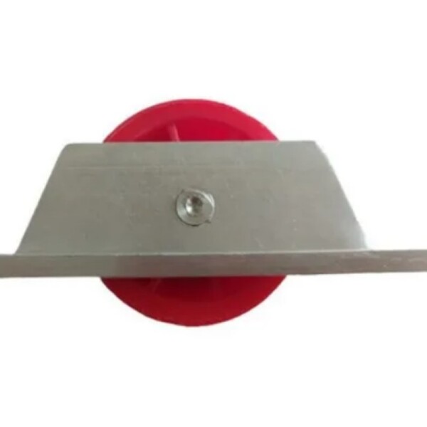 Roldana Portao 60mm Nylon Em "v" Cavalete Aluminio Nelin