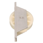 Roldana Portao 70mm Nylon Em "u" Meia Cana Cavalete Aluminio