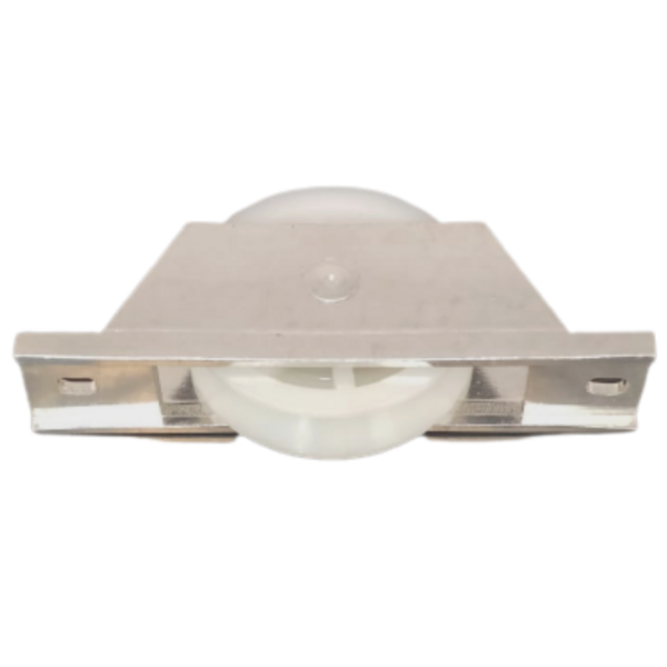 Roldana Portao 70mm Nylon Em "v" 90 Graus Cavalete Aluminio Al