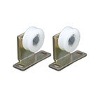 Roldana Rodizio C/esfera Concavo 1 1/8" Em Nylon C/ Suporte 2