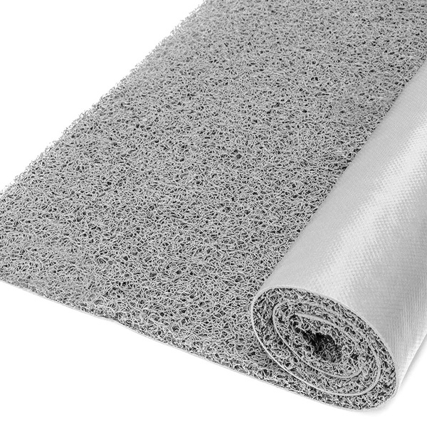 Rolo Capacho Vinil 12mm Cinza Rm Decor 10,00 X 1,2m (12,0m²)