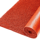 Rolo Capacho Vinil 12mm Vermelho Rm Decor 12,00 X 1,2m (14,4m