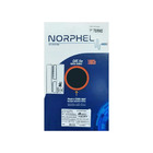 Rolo De Cabo De Rede Cat5e U/utp Cmx Norphel Azul 100 Metros