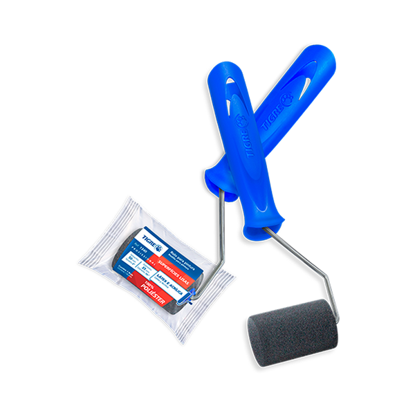 Rolo de Espuma Cinza para Parede 4cm 1340 Tigre