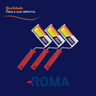 Rolo De Lã Roma 09cm Natural 245-9