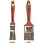 Rolo De Pintura 23cm Antirespingo + Trincha 25mm + Trincha 50