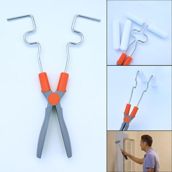 Rolo De Pintura De Canto Parede Inteligente Pintar Sem Sujeir