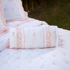 Rolo Decorativo Bordado 600 Fios Rivieri Branco Vilela Enxova