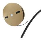 Rolo Espaguete Tubo Termo Retrátil 2mm Preto 200 Metros