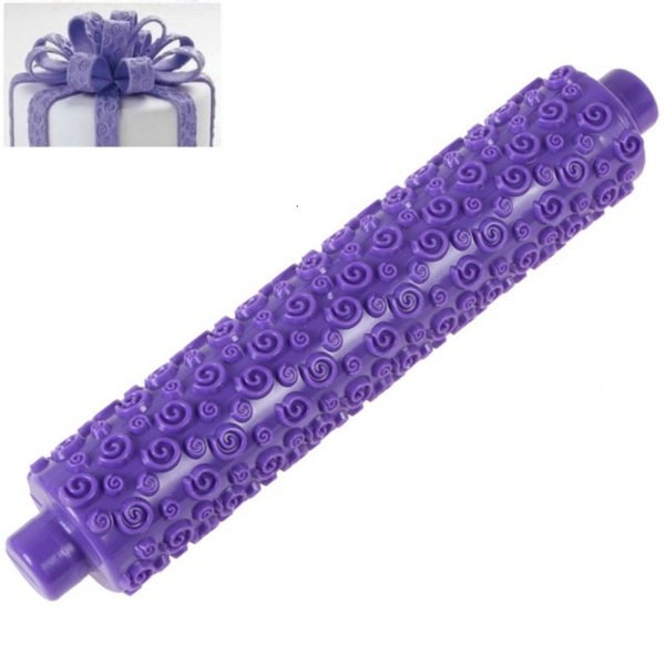 Rolo Marcador Textura Cor Do Rolo Lilás Marcação Espiral Para