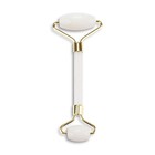 Rolo Massageador Facial Pedra Quartzo Anti Estresse E Anti Ru