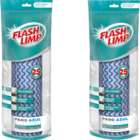 Rolo Pano Azul Multiuso 25pc Flashlimp