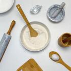 Rolo Para Massa Marmore E Bambu Marin Lyor 7561