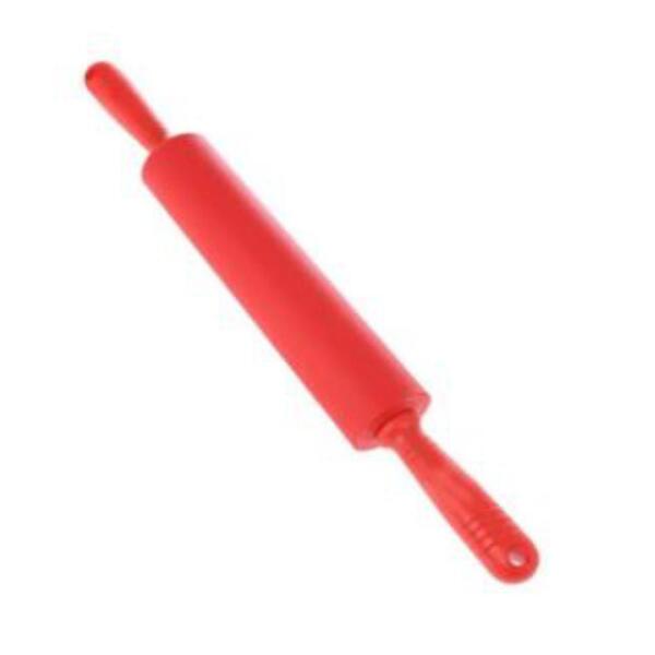 Rolo Para Massas Silicone Ect - 49 Cm Vermelho
