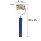 Rolo Para Pintura Lã Microfibra Seda 10mmx05cm C/cabo - Castor