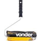 Rolo Para Pintura Microfibra 23cm Antirrespingo Com Suporte