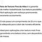 Rolo Para Textura Fina Atlas - 23 Cm