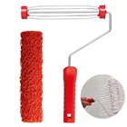 Rolo Para Textura Pintura Cabelo De Anjo 23cm Efeito Rústico