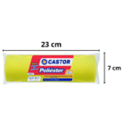 Rolo Pintura Castor Espuma Poliéster 23cm Sem Cabo