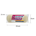 Rolo Pintura Castor Lã Profi 25mm X 23cm Sem Cabo